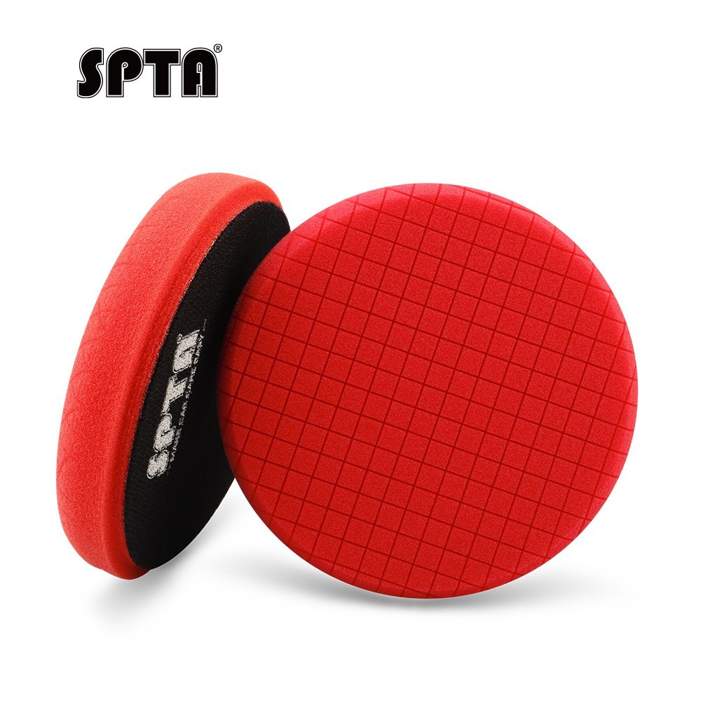 SPTA 1Pc 3/5/6/7 Inch T10 Ultra-Fine Finish Foam Polishing Pad For Car Polisher