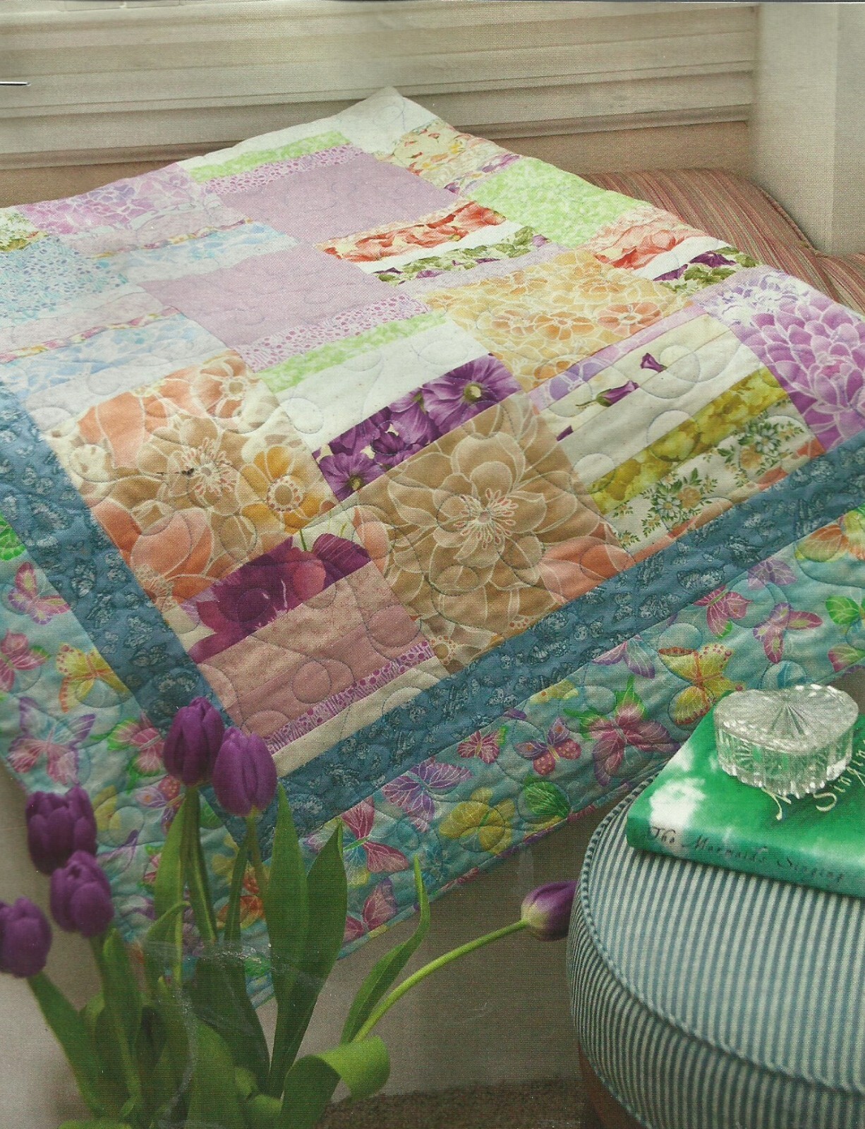 E0281 PASTEL PARFAIT QUILT PATTERN/INSTRUCTIONS