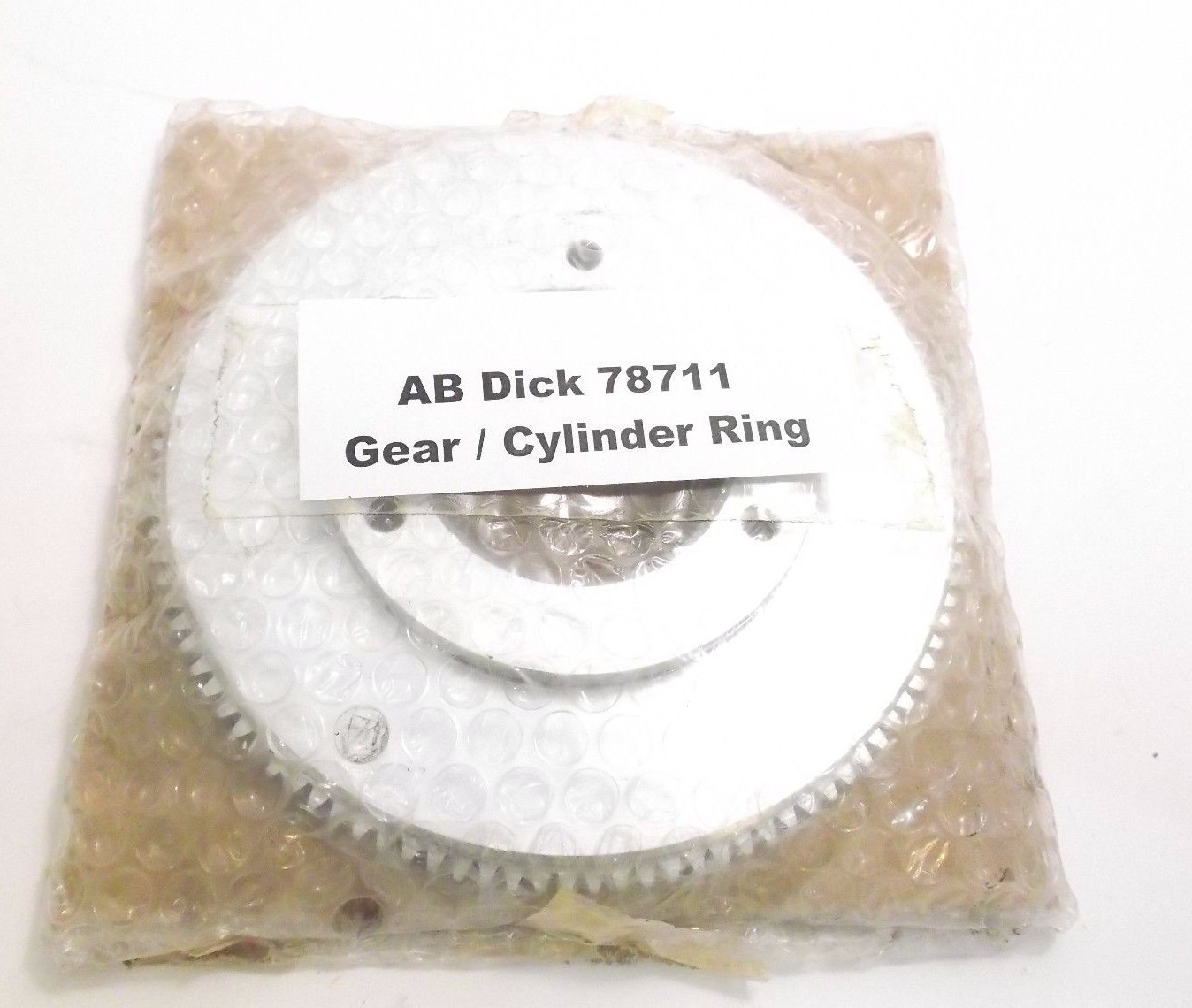 AB Dick 78711 Gear / Cylinder Ring - Prepaid Shipping