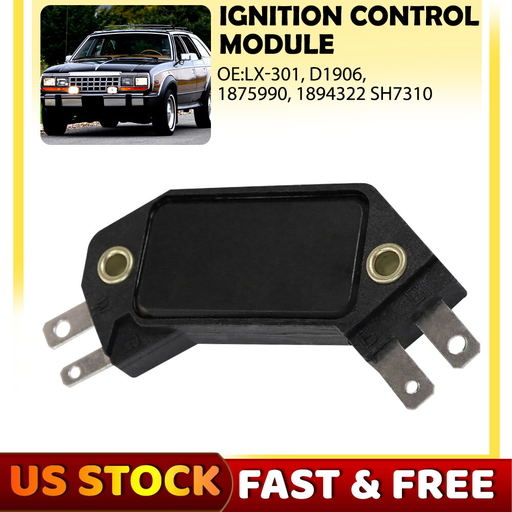 New Ignition Module For Chevy Pontiac Olds Buick D1906 - 1190357 - LX301