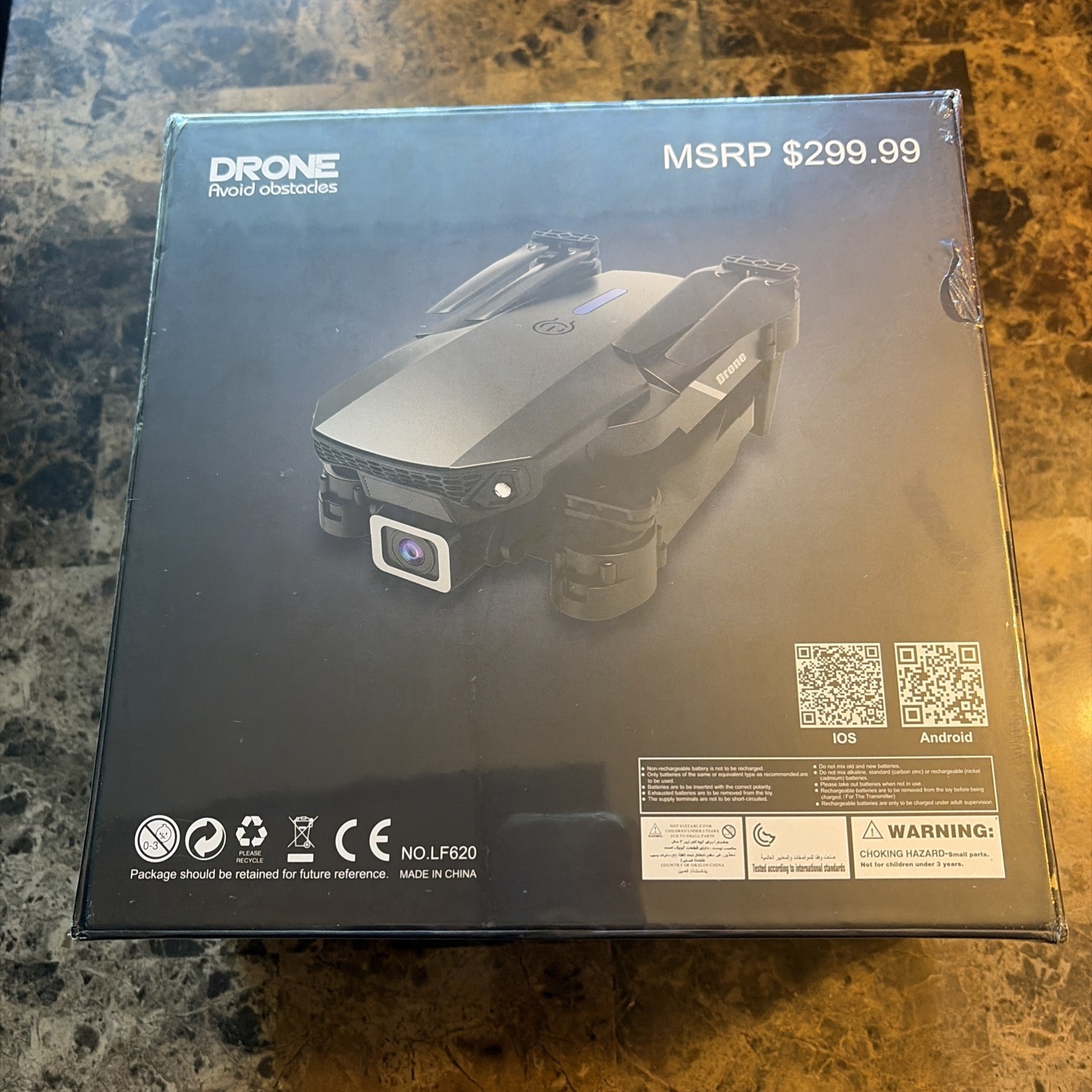 YOMI Foldable Drone with Obstacle Avoidance – 4K Camera – Brand New Sealed