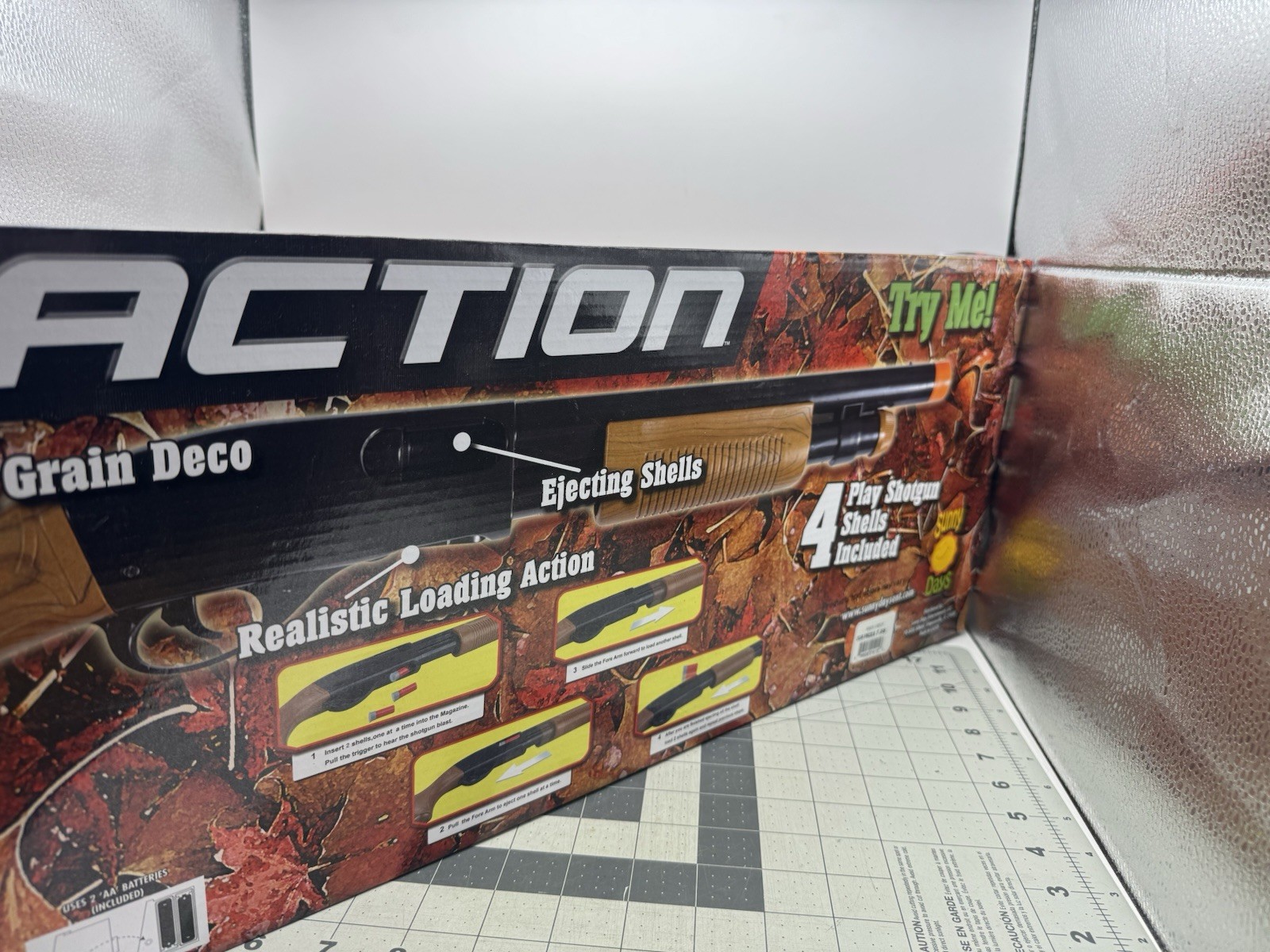PUMP ACTION TOY GUN BY MAXXELL