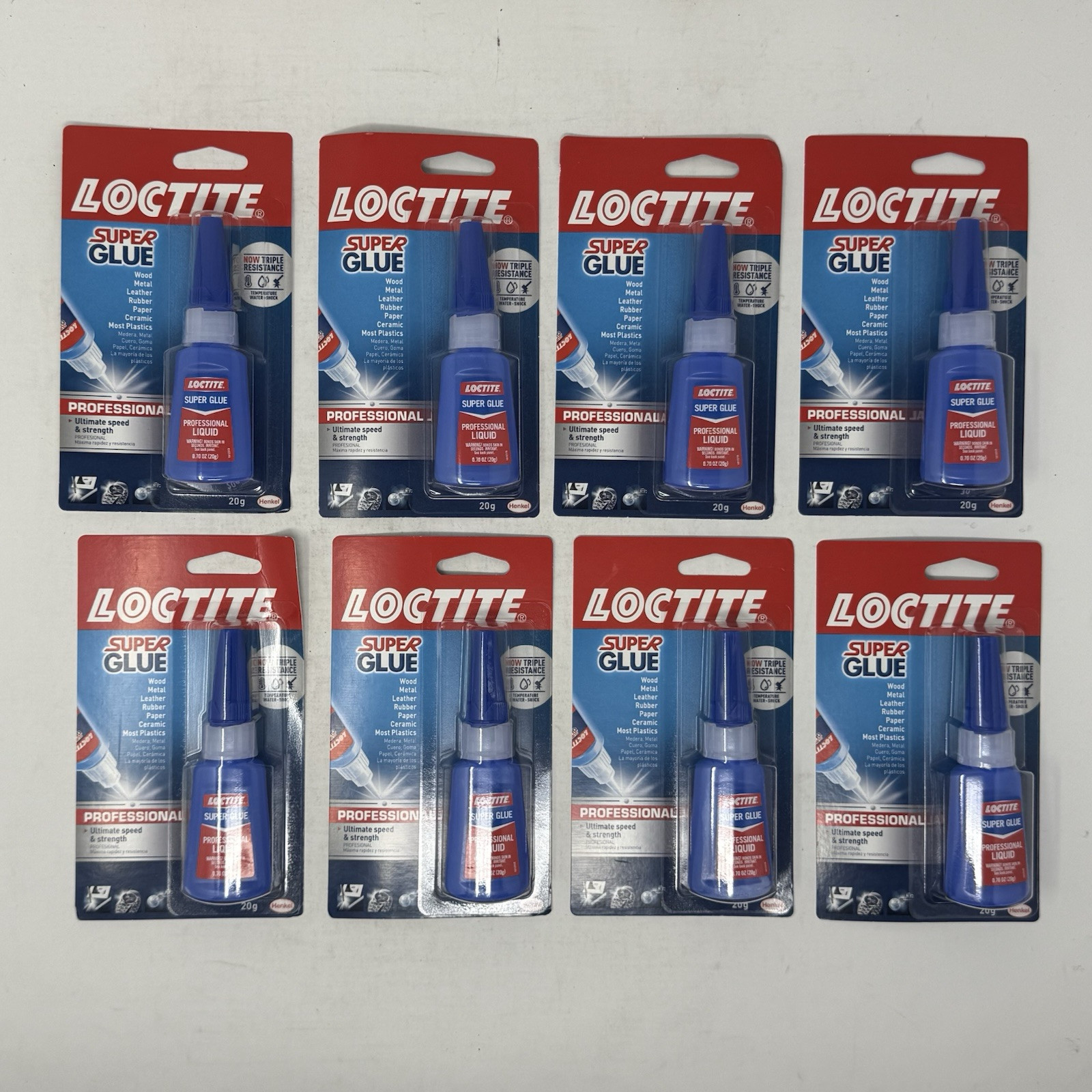 **8 PACK** - Loctite 1365882 Liquid Professional Super Glue 20-Gram Bottle