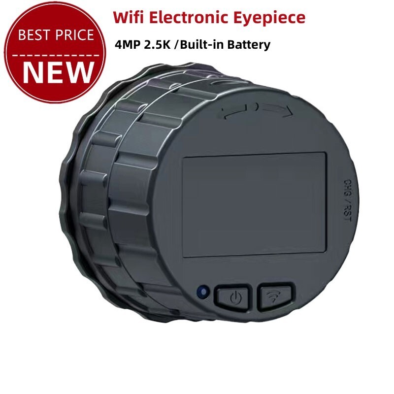 Wifi Electronic Eyepiece 4MP 2.5K f/ Telescope Bird Spotting Built-in Battery