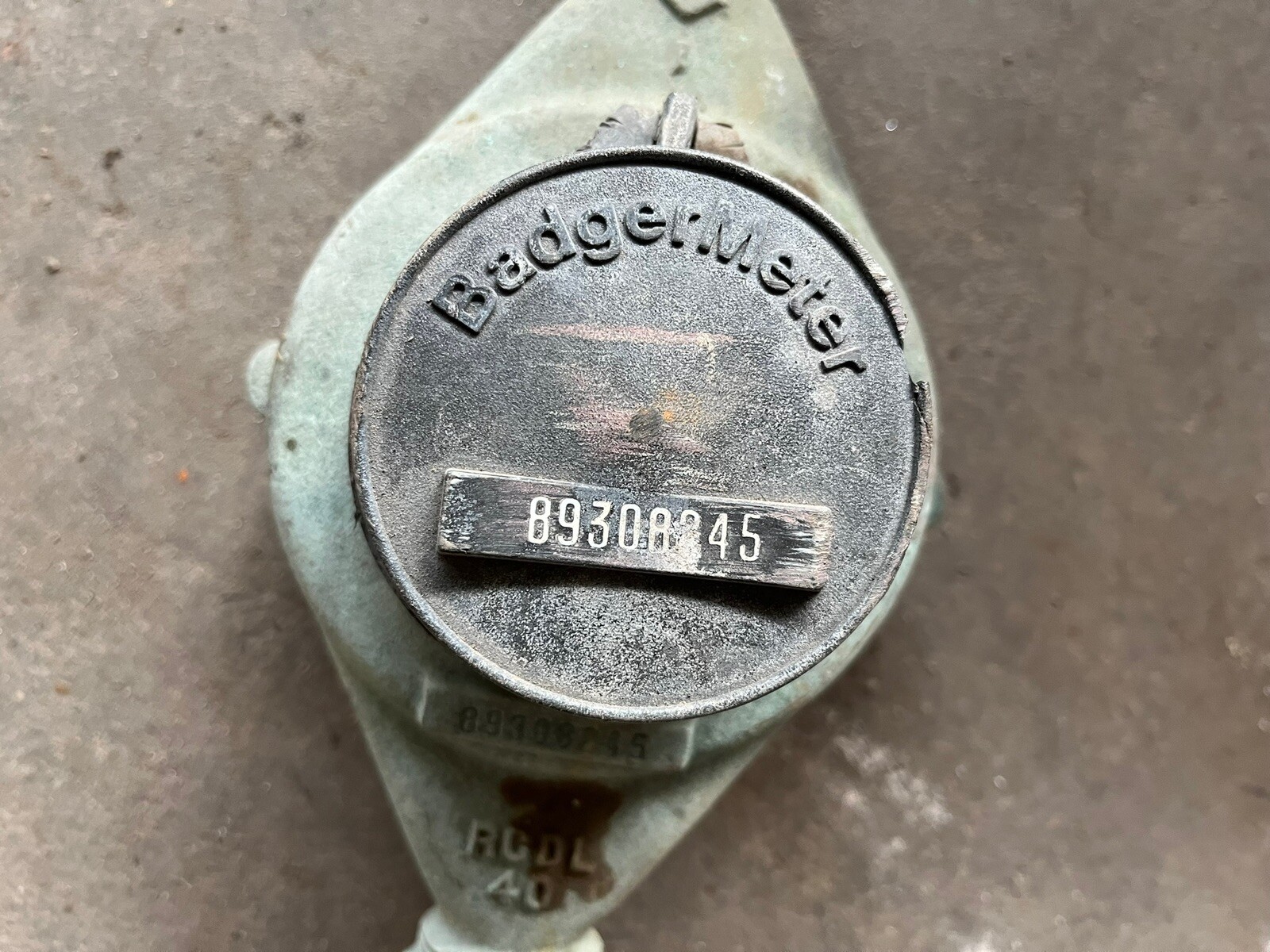Badger Meter RCDL 40 Recordall Water Meter