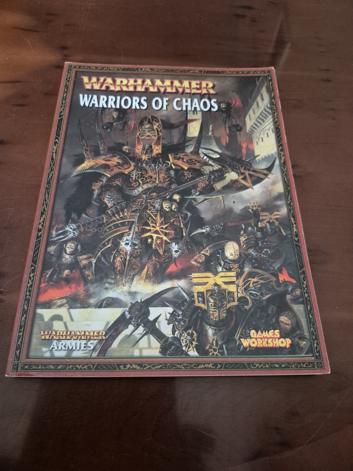 Games Workshop Warriors Of Chaos Armies Book  Games Workshop Warhammer 40,000