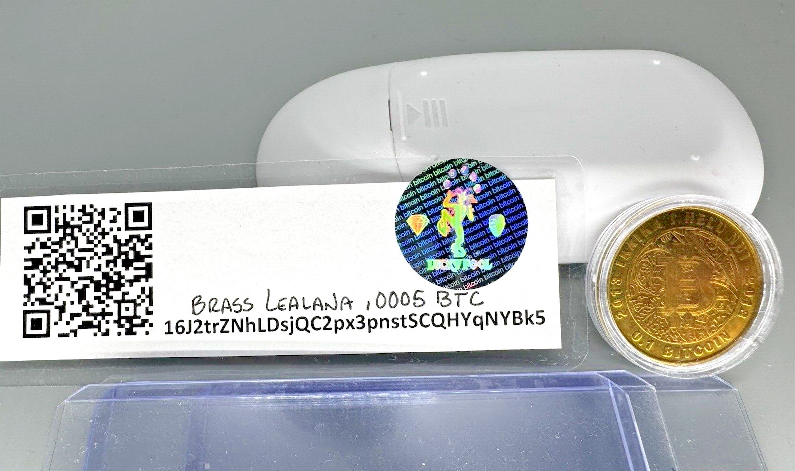Lealana Hybrid "SUPREME BT C" Fund ed  with .0005  2013   -bit coin CASASCIUS