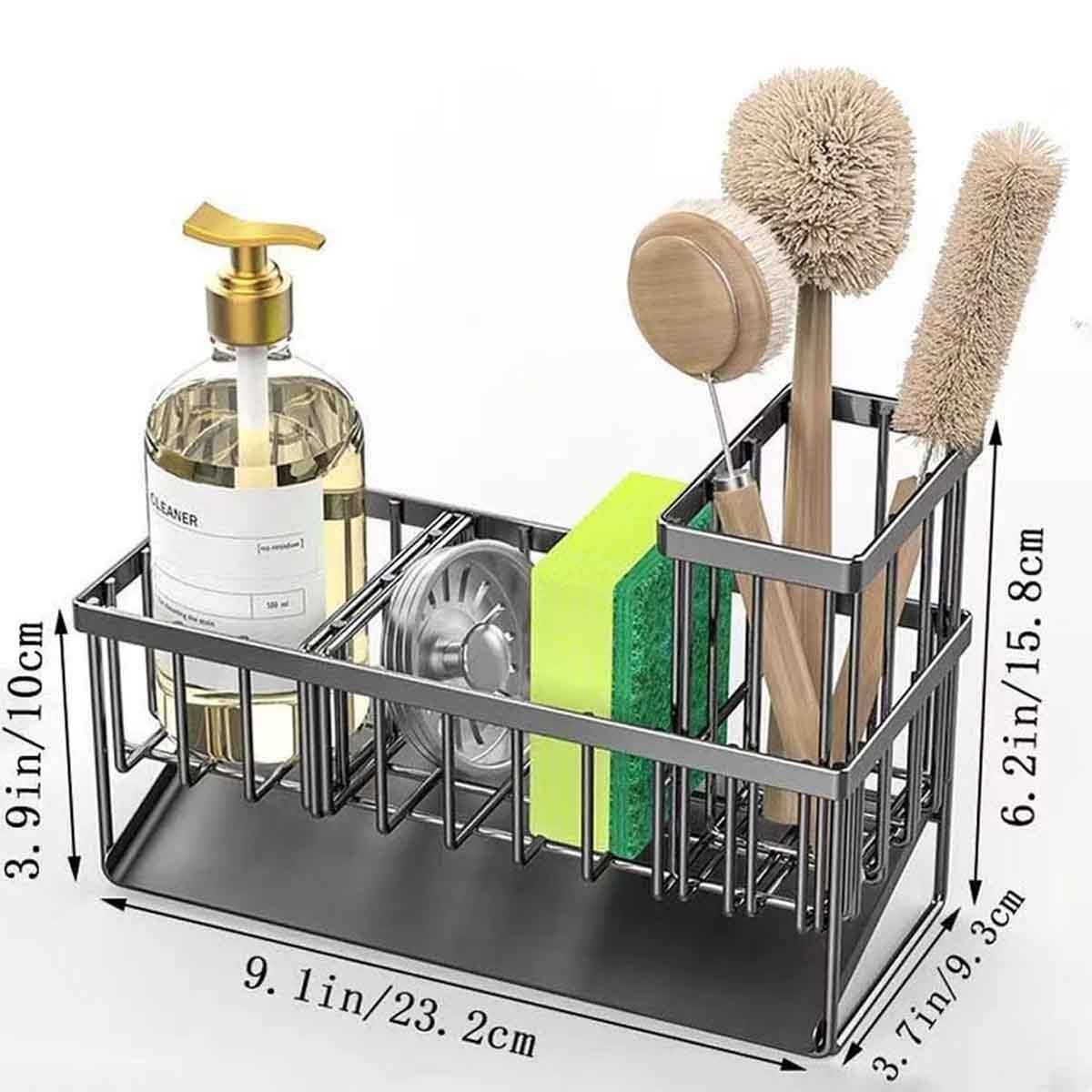 Makeup storage rack, space saving, classic style, stainless steel material