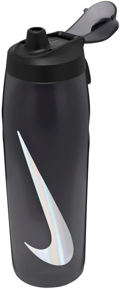NIKE HY9000-054 REFILLER BOTTLE LOCKING LID Black 32Oz