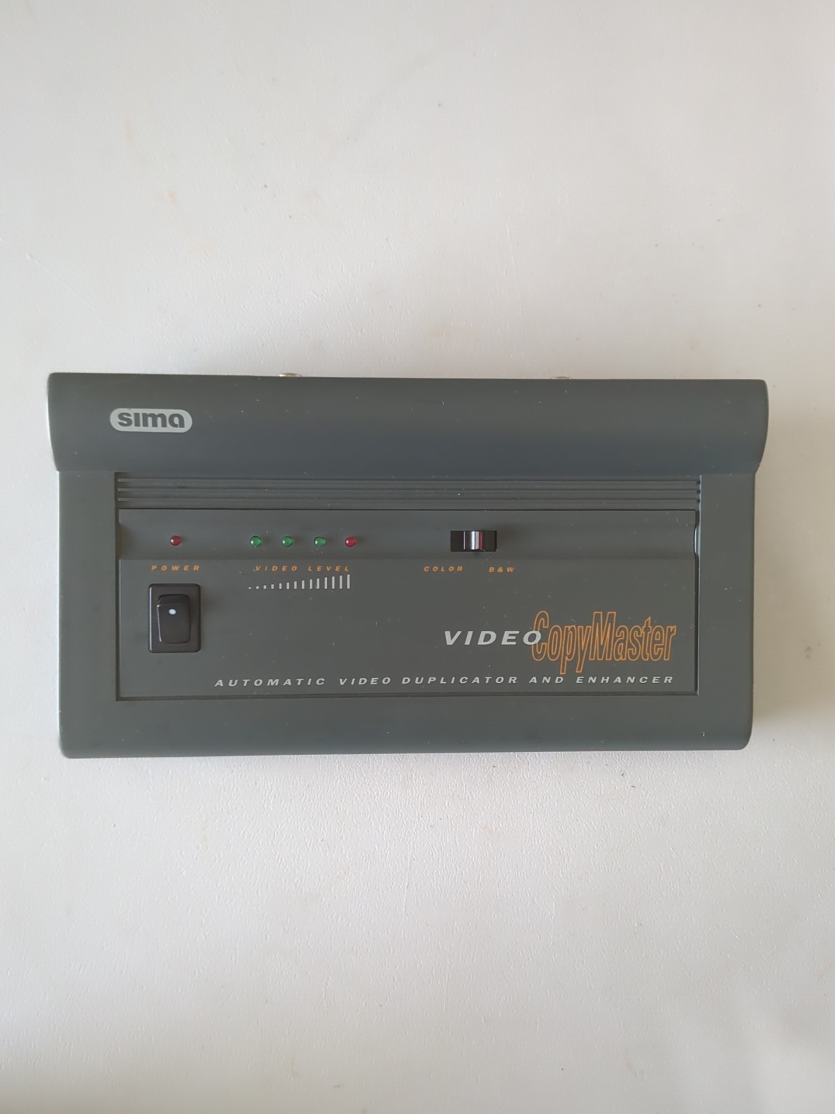 SIMA VIDEO COPY MASTER AUTOMATIC VIDEO DUPLICATOR & Enhancer Unit Only No Power