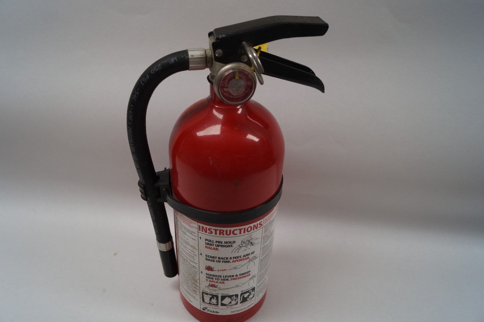 KIDDE PRO 4 TCM-9, P210-3 Fire Extinguisher 6 lbs Dry Chemical WORKING F121