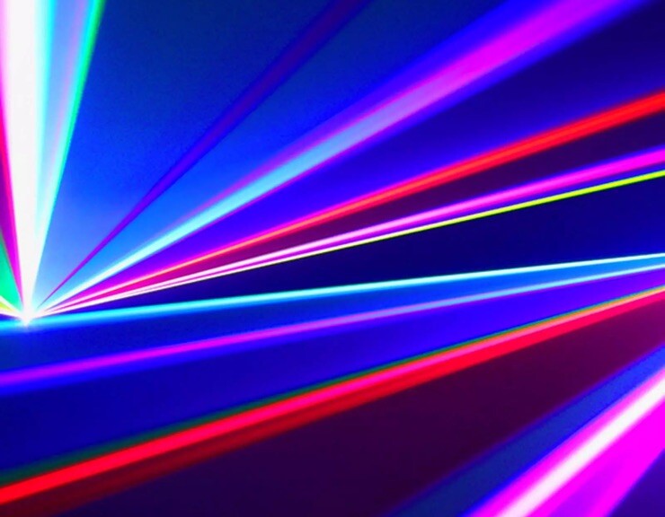 X-Laser Caliente Aurora Full Color Aerial Effect Laser
