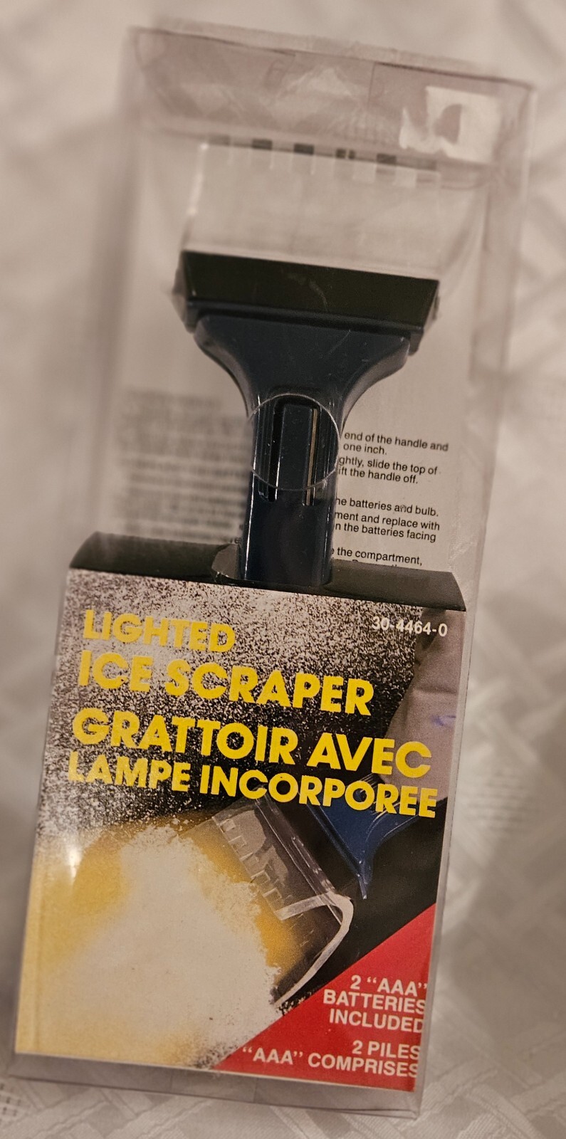 Lighted Ice Scraper sold at Canadian Tire