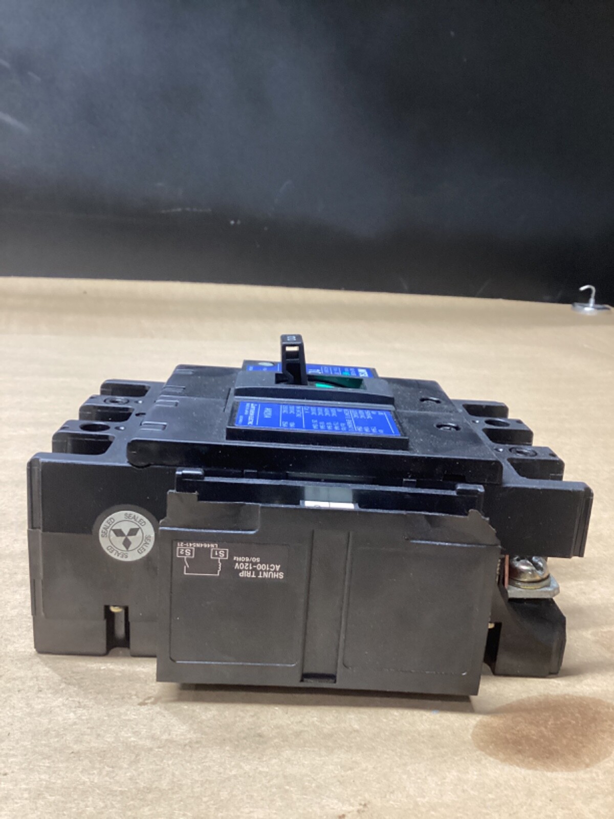 MITSUBISHI NF100-CP NO-FUSE BREAKER 100A 50-60HZ 3 POLE 600V #115G76PR7