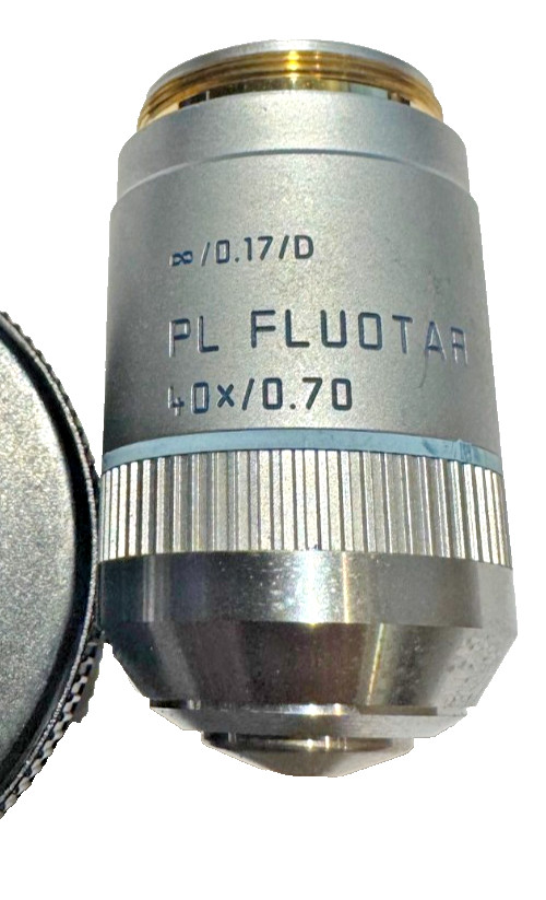 LEICA PL FLUORTAR 40X / 0.70 MICROSCOPE OBJECTIVE