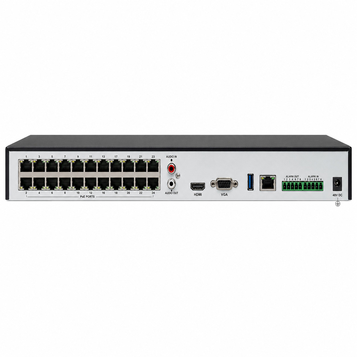 OpenEye OE-MVX08 24-Channel Cloud-Managed NVR Appliance