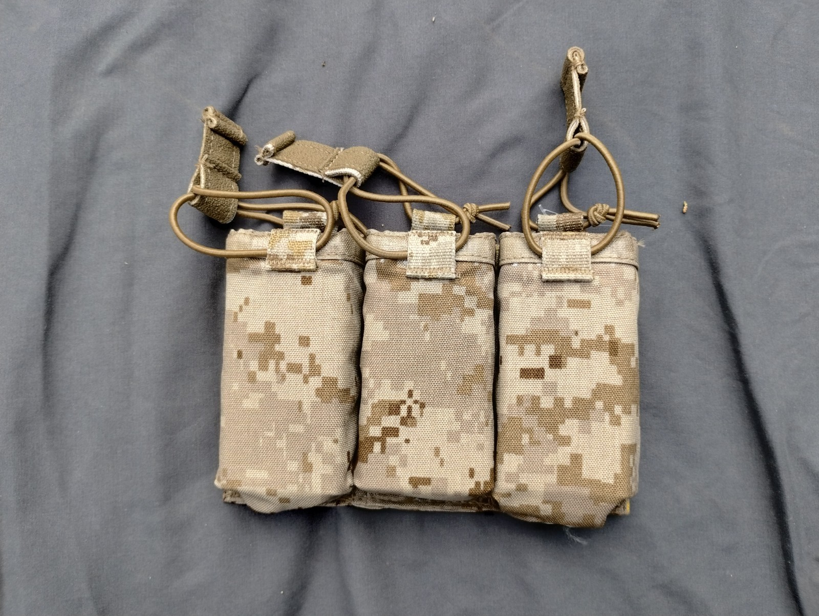 1 Eagle Industries AOR1 Triple HK MP7 Kydex FB Mag MOLLE Pouch - SEAL DEVGRU NSW