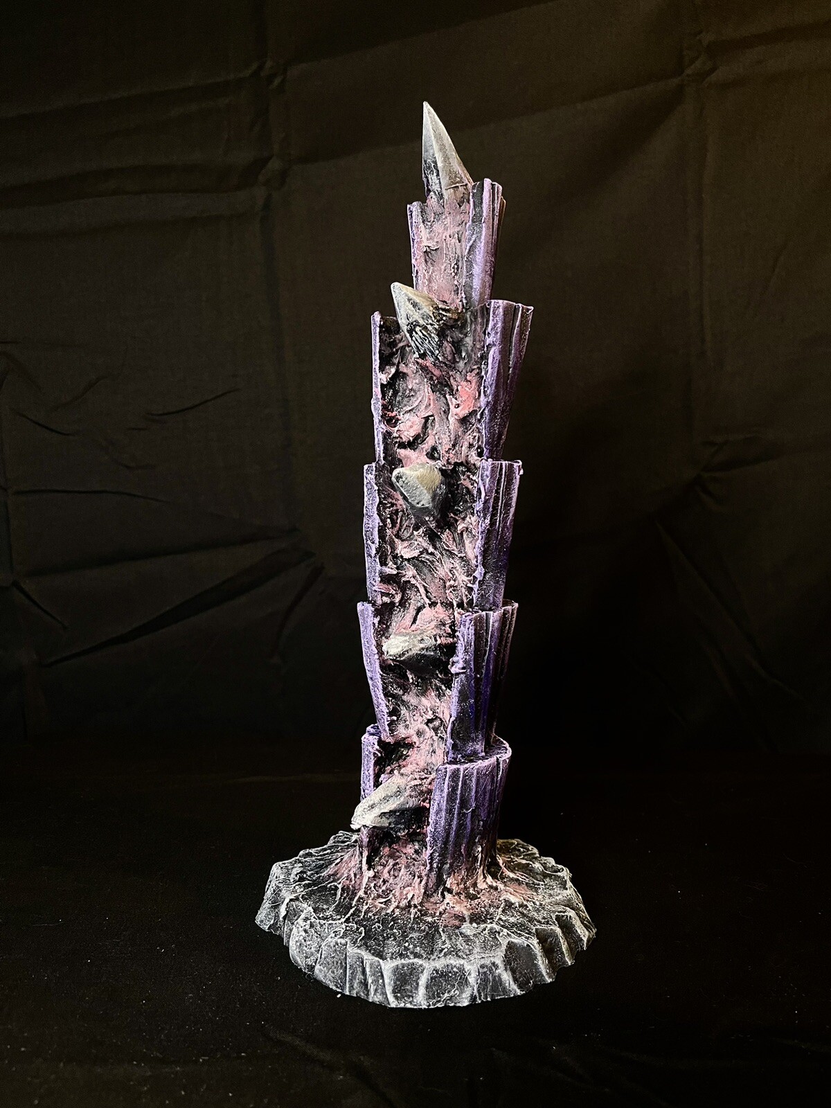 Alien Wargaming Terrain Compatible With Warhammer 40K Fully Painted Set