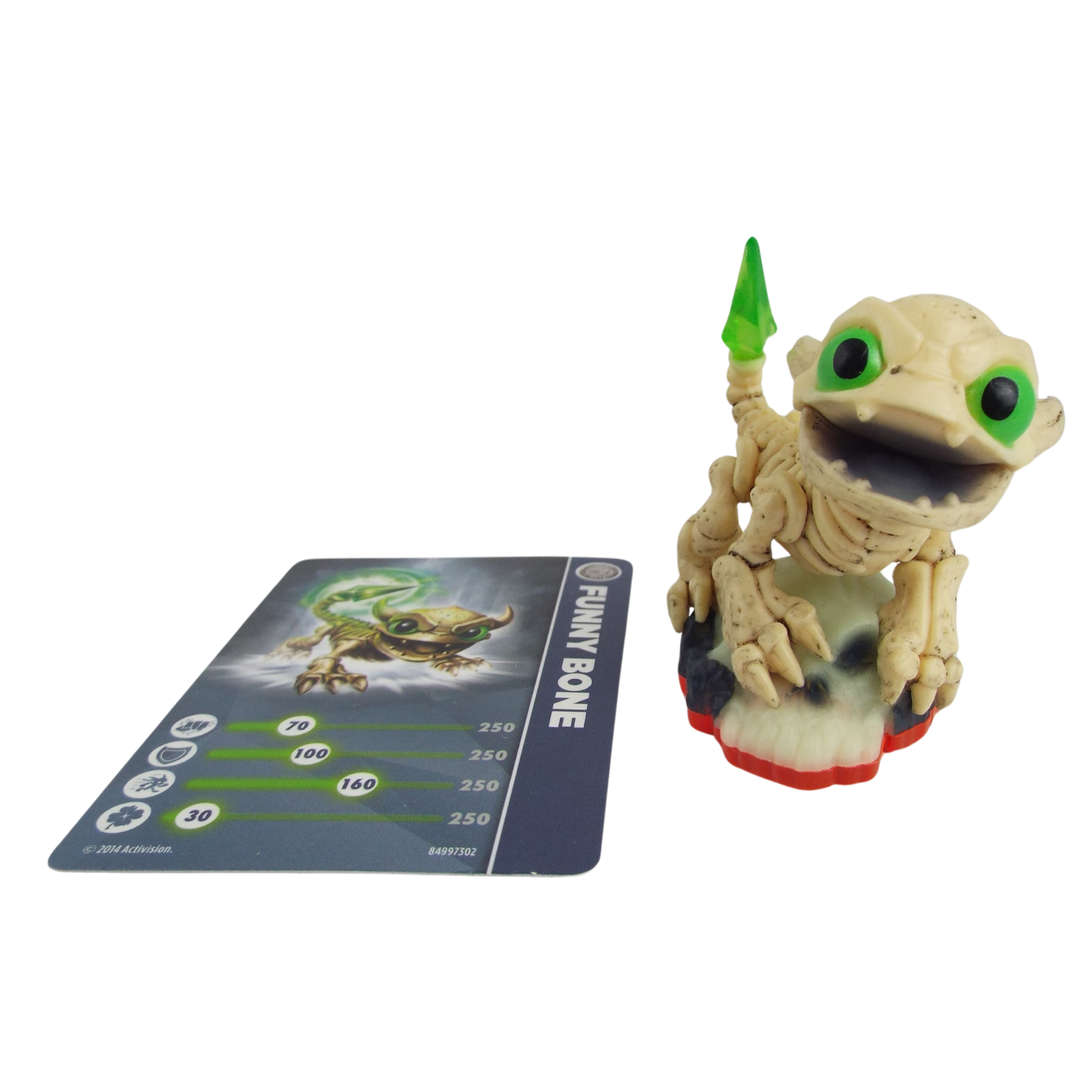 Skylanders Trap Team ~ Funny Bone Mini Gaming Figure w/ Card ~ Activision