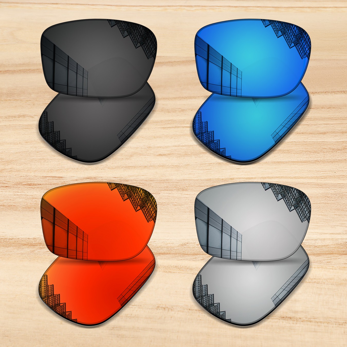 Replacement Lenses for Oakley Chainlink OO9247 57mm Sunglasses 100% POLARIZED