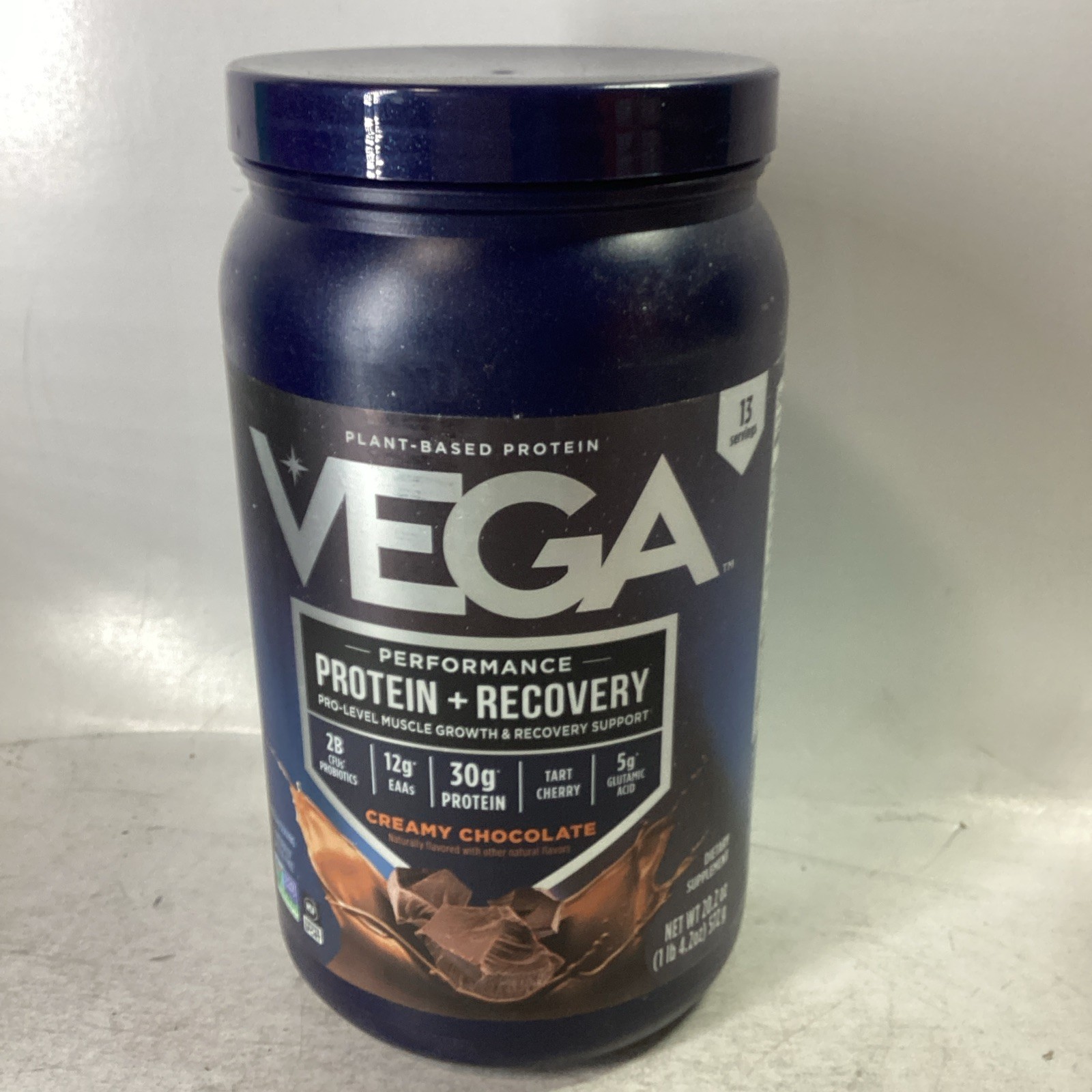 Vega Performance Protein Recovery 20.2oz Chocolate Exp 02/13/2028