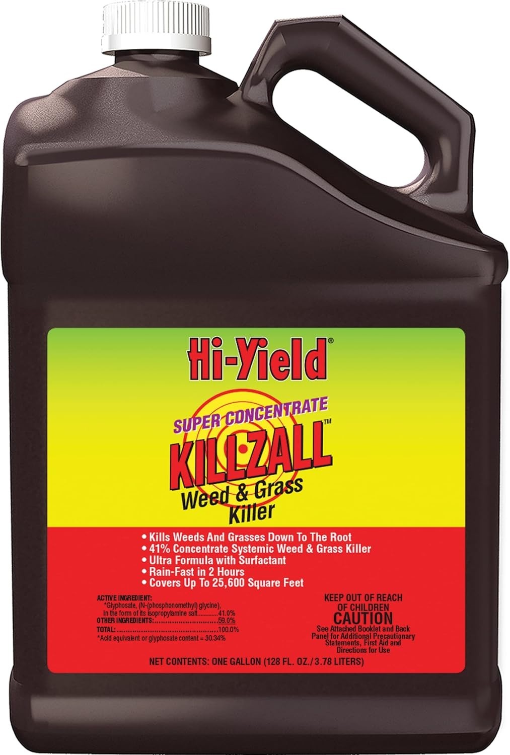 Hi-Yield 41% Super Concentrate KILLZALL Weed and Grass Killer - 1gal