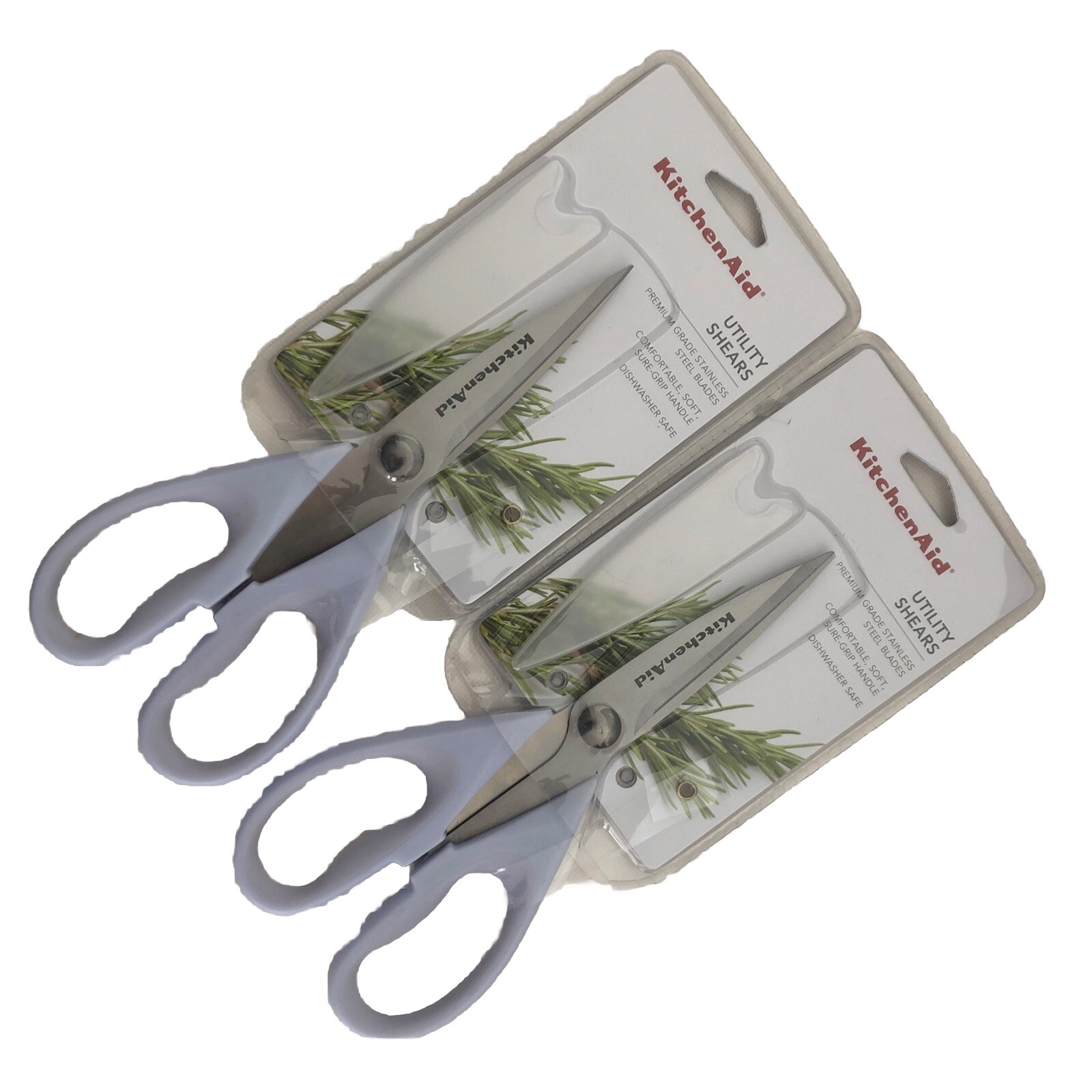 New KitchenAid Set of 2 Lavender Cream Lilac HLVA Kitchen Shears Scissors Covers