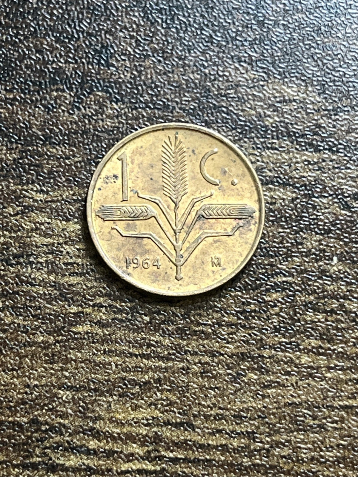1964 Mexico Mexican 1 One Centavo XF Extremely Fine Actual Coin TC8363*