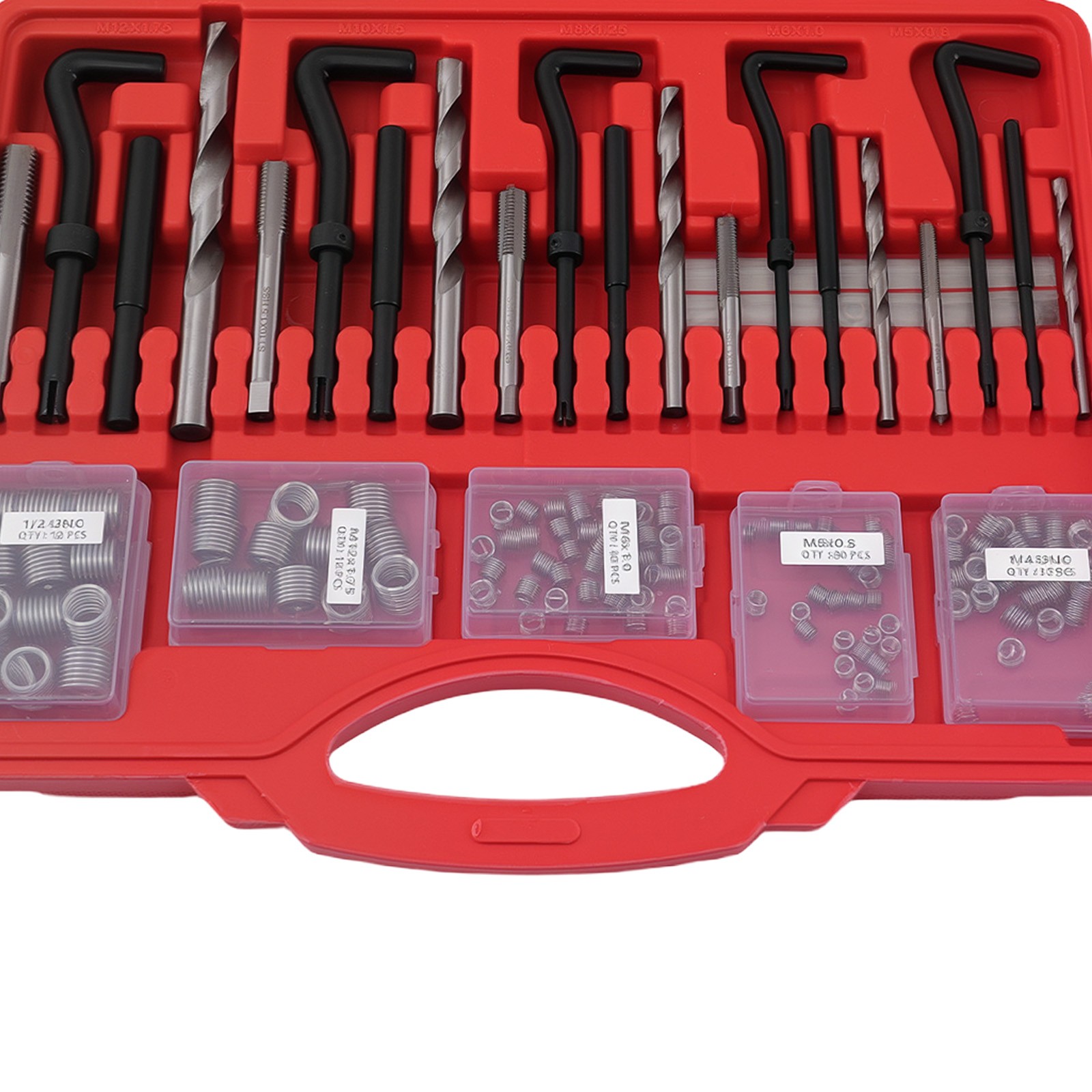 338Pc Engine Thread Insert Repair Kit SAE Metric for Automotive Tool Set