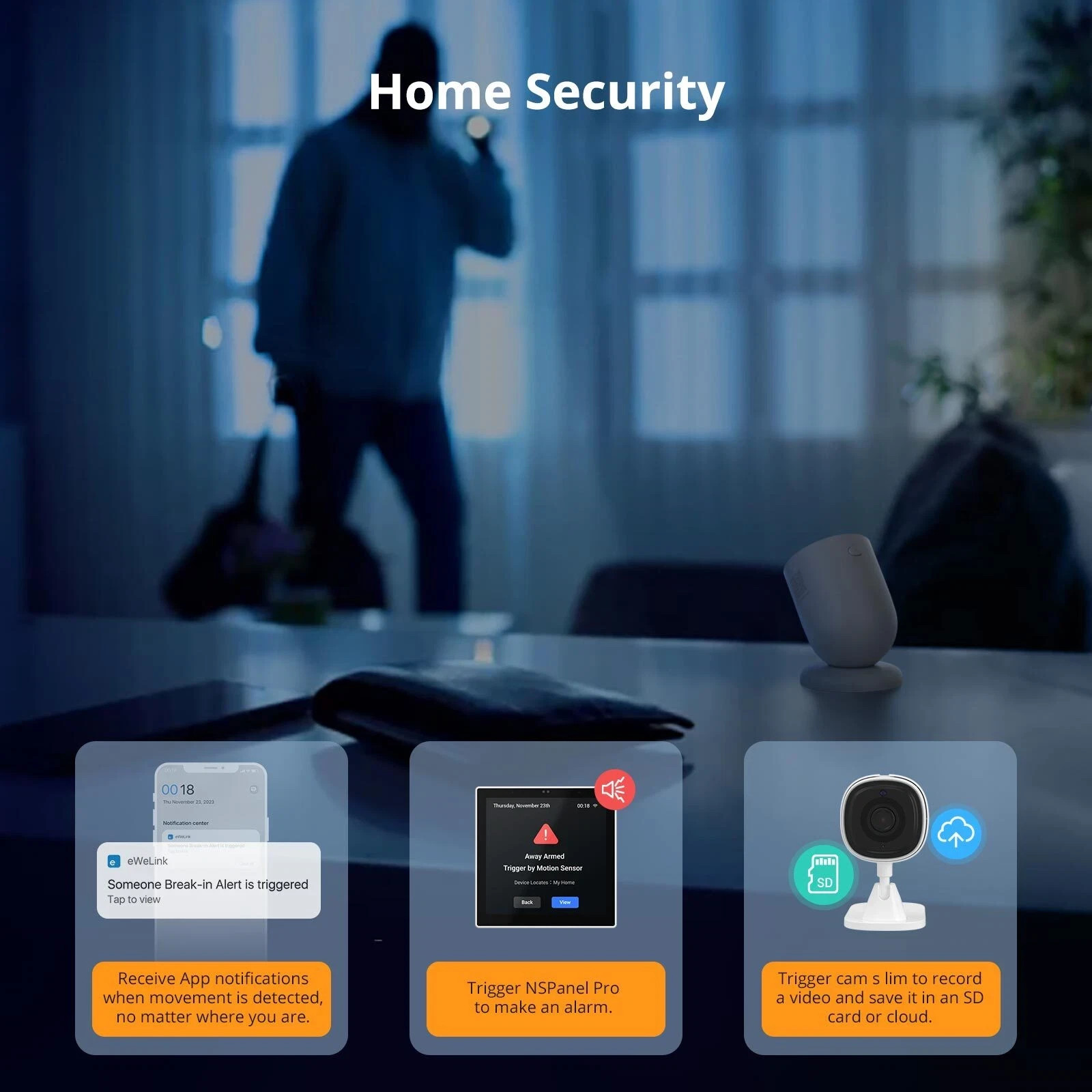 SONOFF SNZB-03P Zigbee 3.0 Motion Sensor Smart Movement Detector 5-Sec Detection