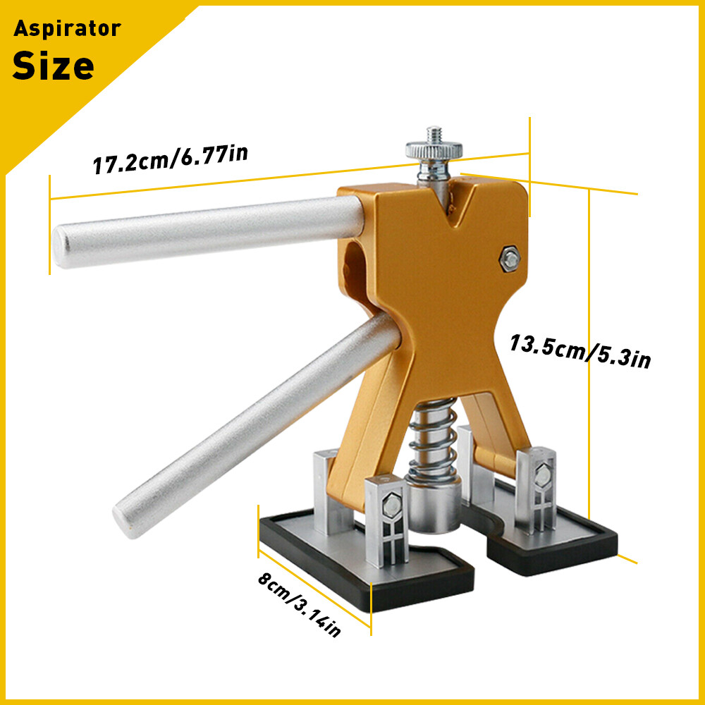 Car Dent Paintless ReHail Dint Damage Remover Puller Lifter 19 Tab Tool Kit E