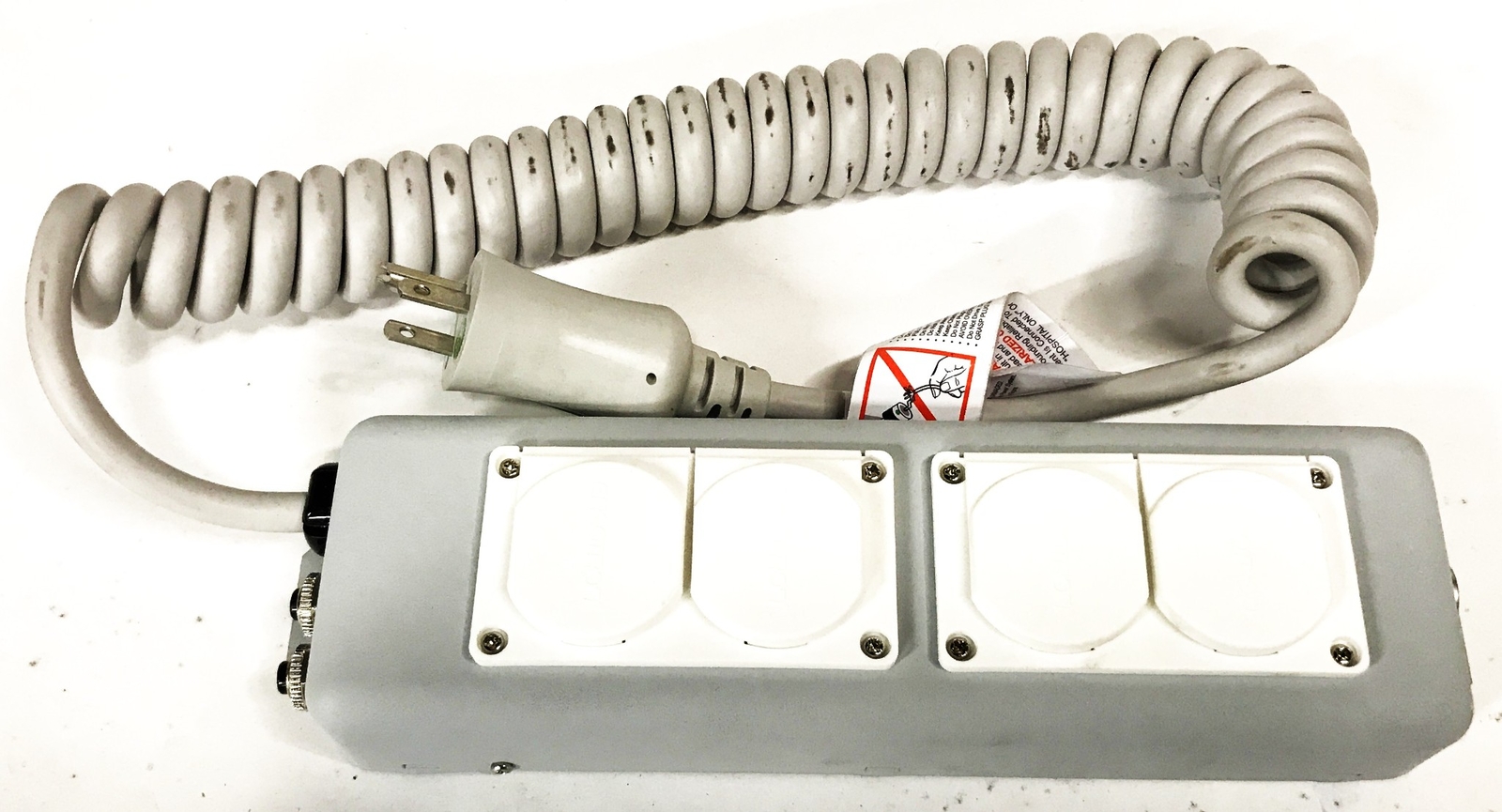 Ergotron Medical Grade 4-Outlet Power Strip 97-466 NOS