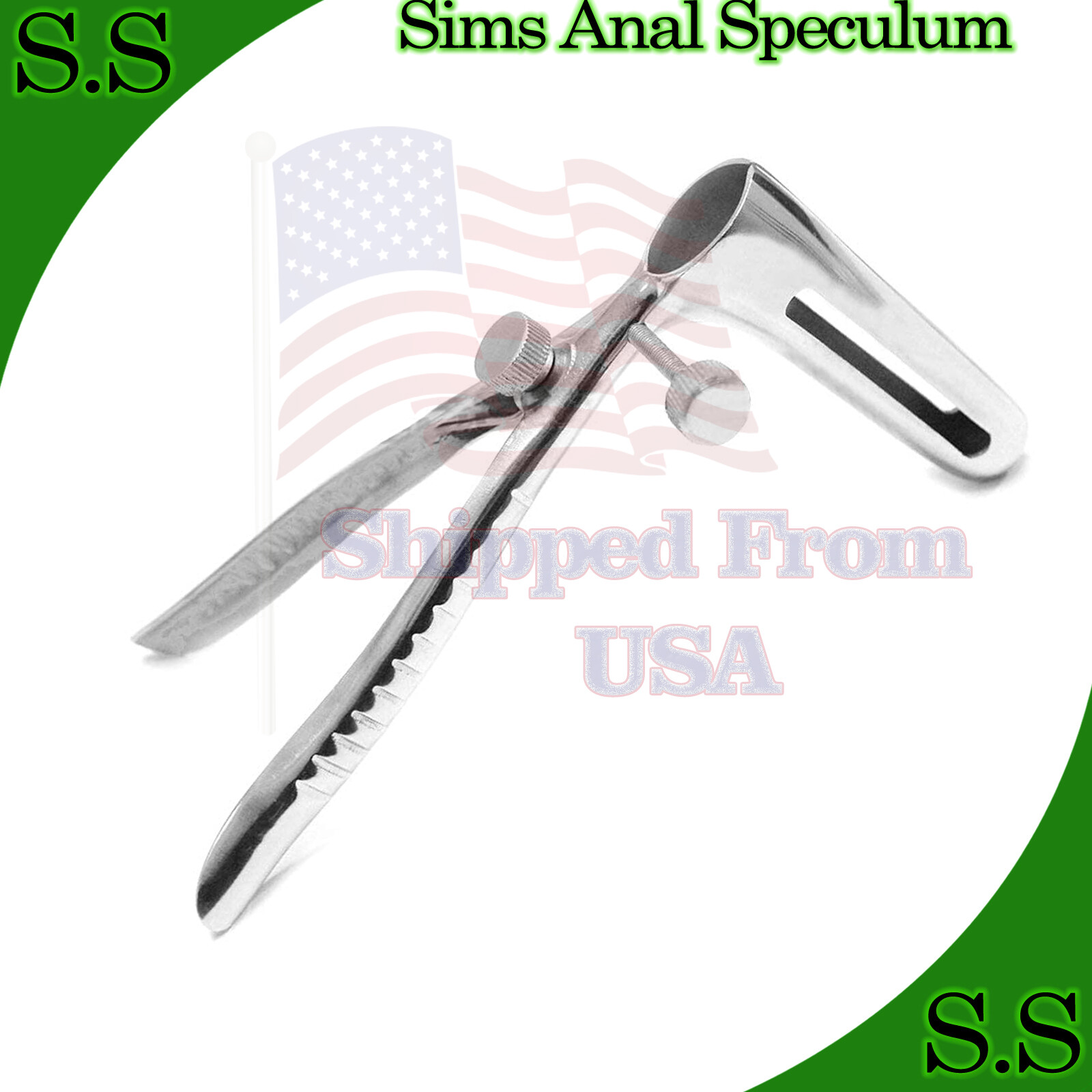 Sims Rectal Anal Speculum 6″ OB/GYN Urology Surgical Medical Inst German Grade