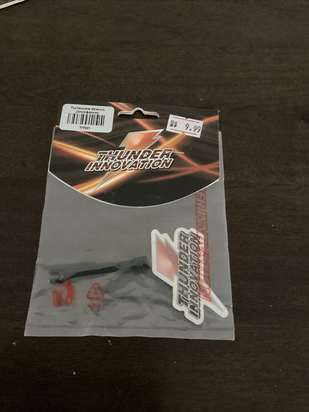 Thunder Innovation -  TITW1 - Turnbuckle Wrench ( 3mm &4mm) New - Sealed