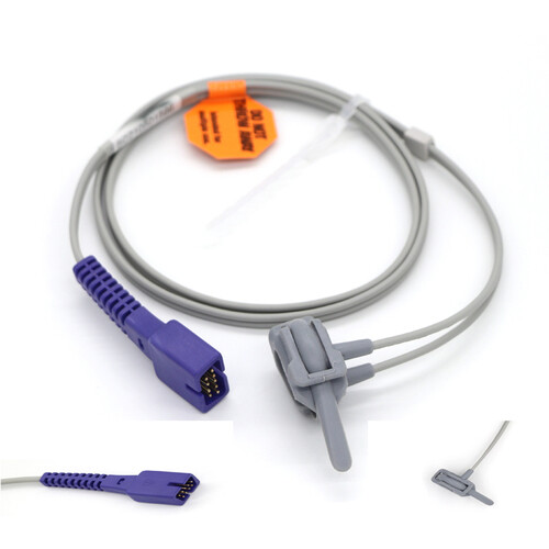 Reusable Neonate Wrap Oximax SpO2 Sensor Probe 1m apply to Baxter 9Pin