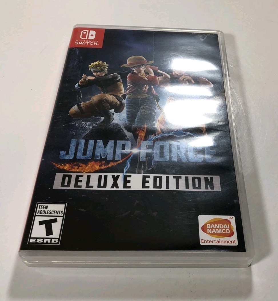CASE ONLY NO GAME: Jump Force Deluxe Edition (Nintendo Switch) PLEASE READ