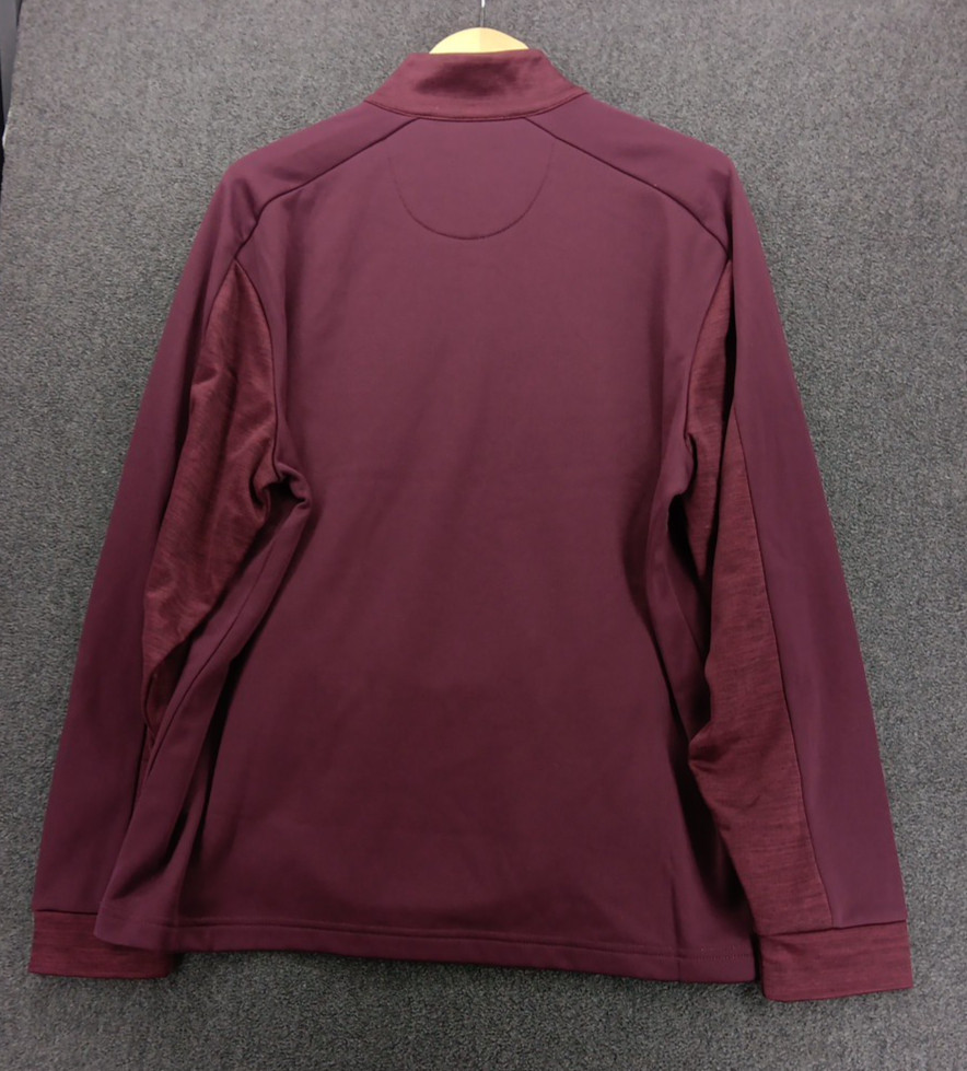 Callaway Men's 1/4 Zip Pullover Performance Mock Neck Size Medium Chest Pocket