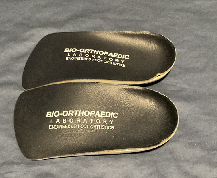 Bio-Orthopaedic Laboratory Shoe Inserts Men Size 7