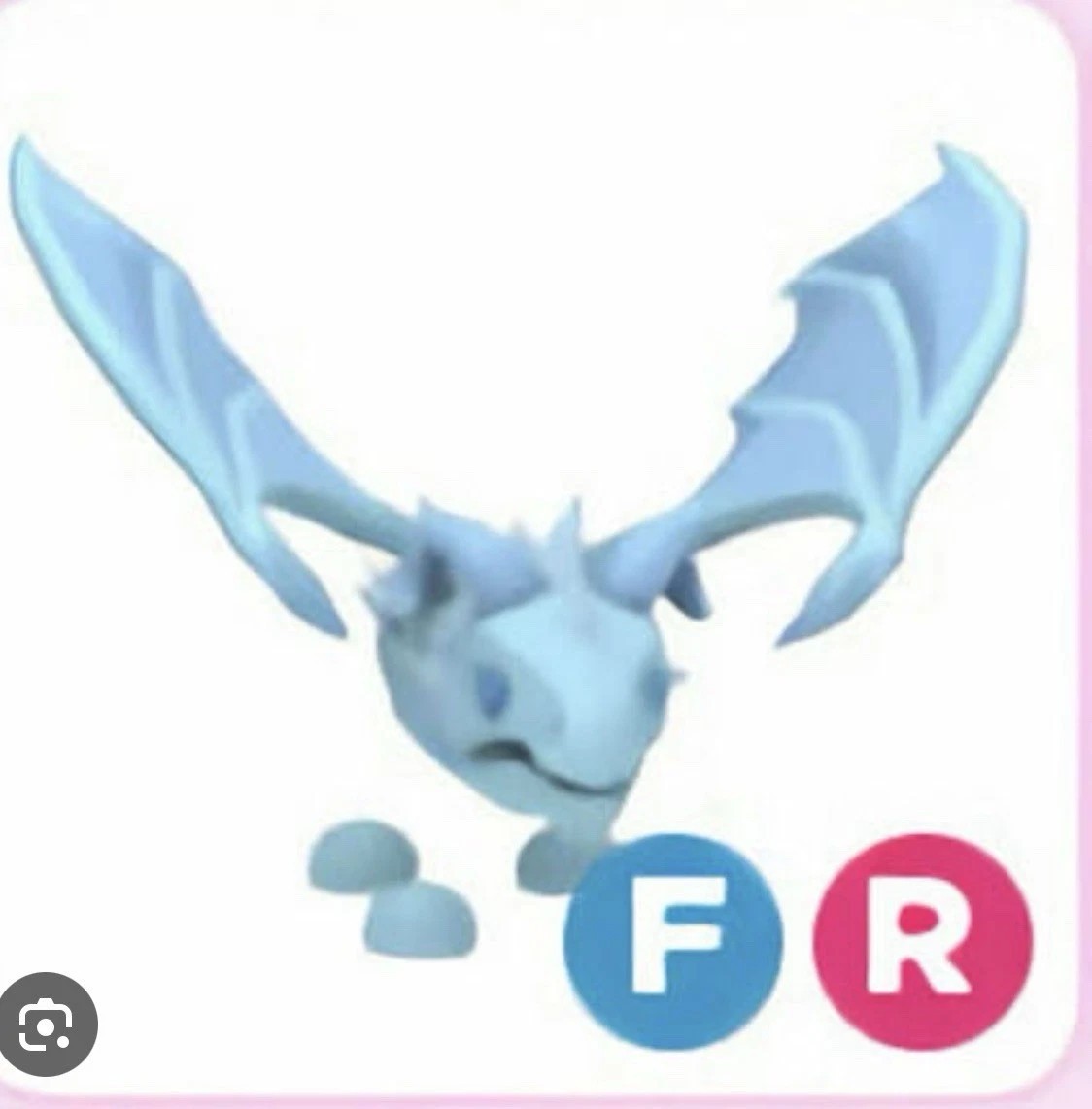 Adopt Me! Frost Dragon Legendary Fly Ride.