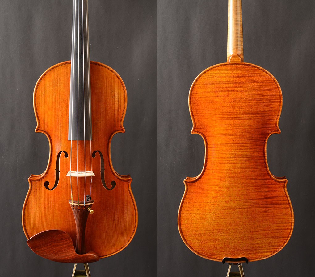 Special offer!Azming 1pc!A Strad Model Copy!A M21+Violin .Master tone!NO:17