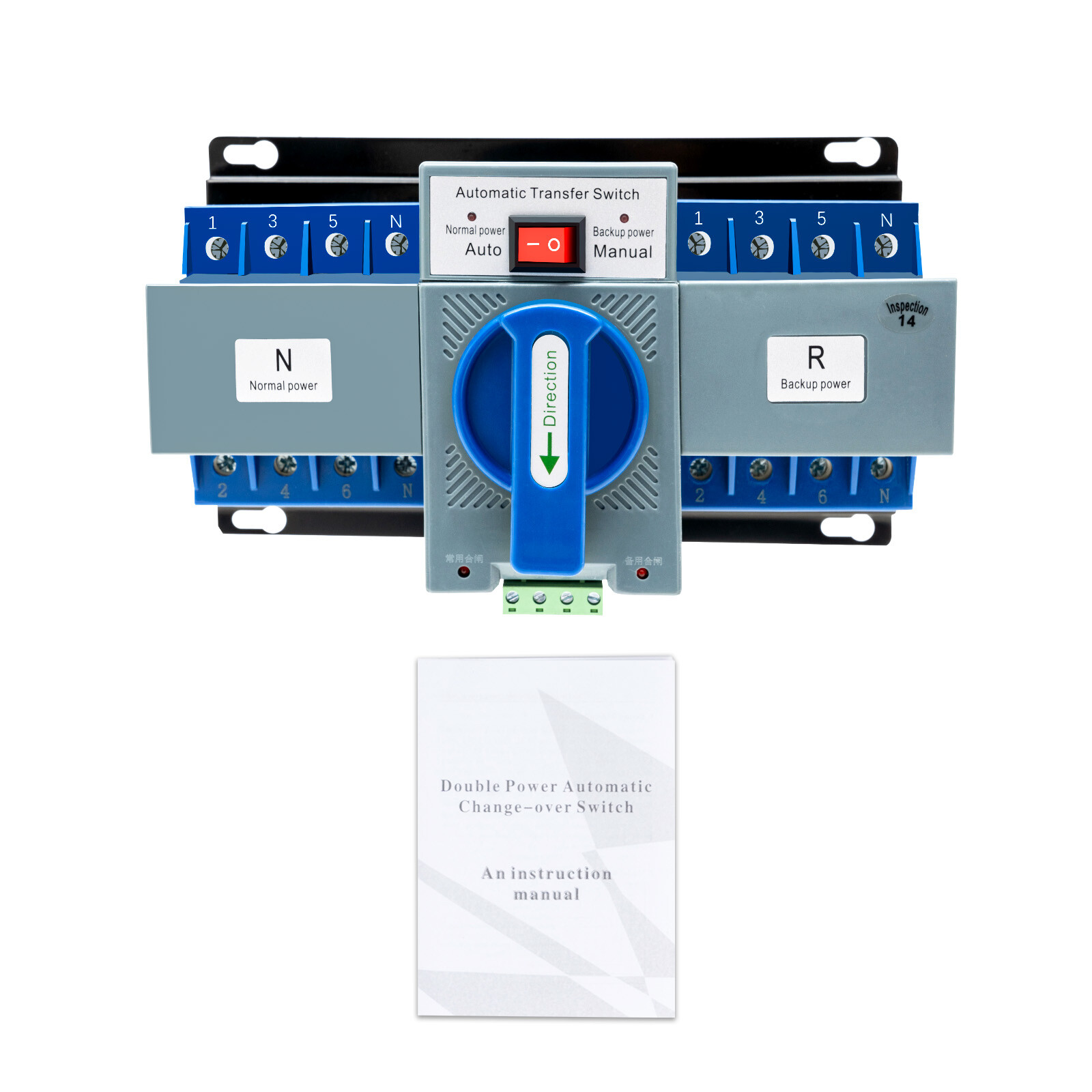 Dual Power Automatic Transfer Switch kit 63 A 4P ATS Generator Changeover Switch
