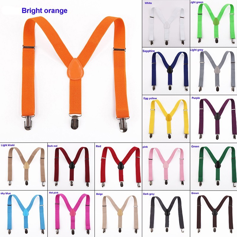 Suspenders 1pc Accessories Adjustable Braces Clip-on Elastic Unisex Womens