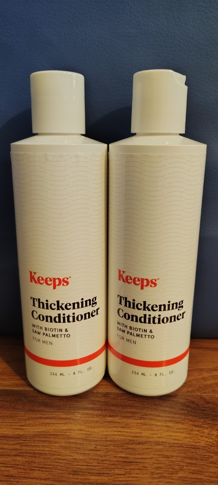 Lot Of 2 Keeps Thickening Conditioner For Men  8 FL Oz
