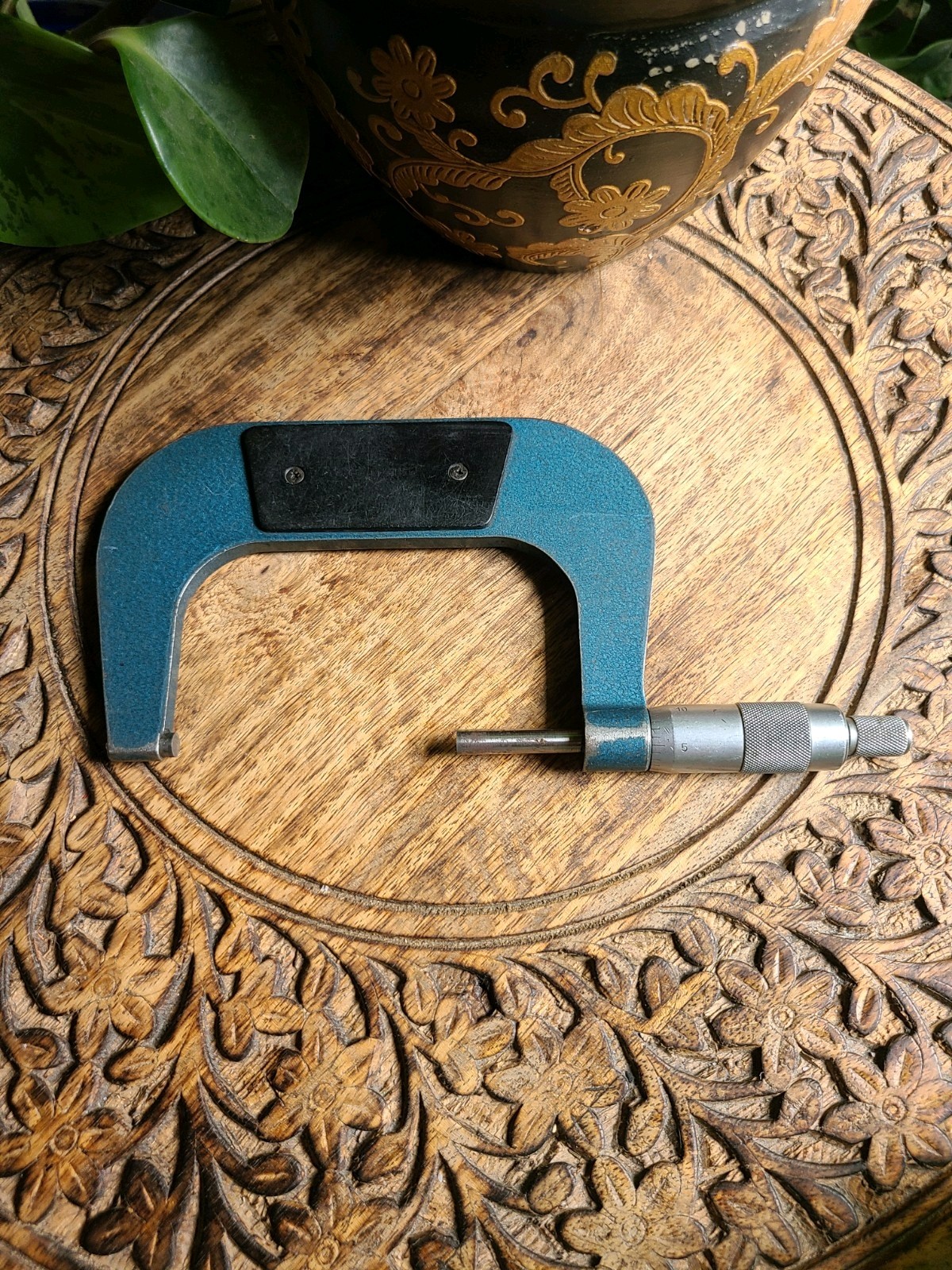 3-4" Vintage Outside Micrometer Machinist Tool Measuring Gauge - Works