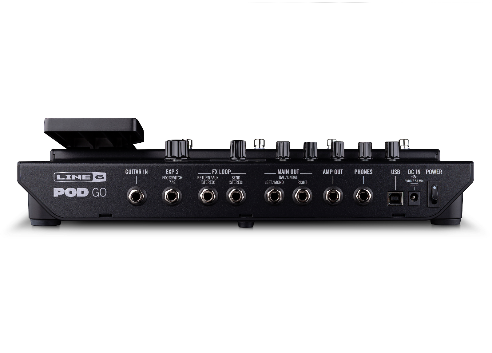Open Box Line 6 POD Go Amp Modeler Guitar Multi Effects Processor Pedal