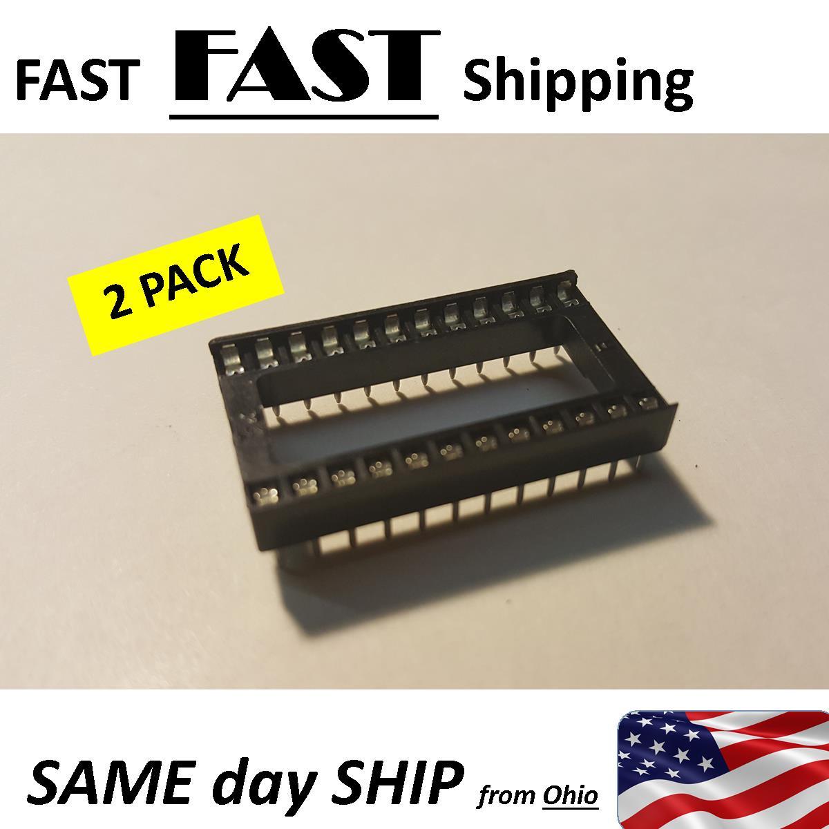 Chip Socket - 24 pin IC chip socket