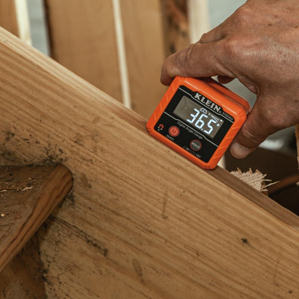 Digital Electronic Level & Angle Gauge, Measures 0-90° & 0-180°, Accurate Angle