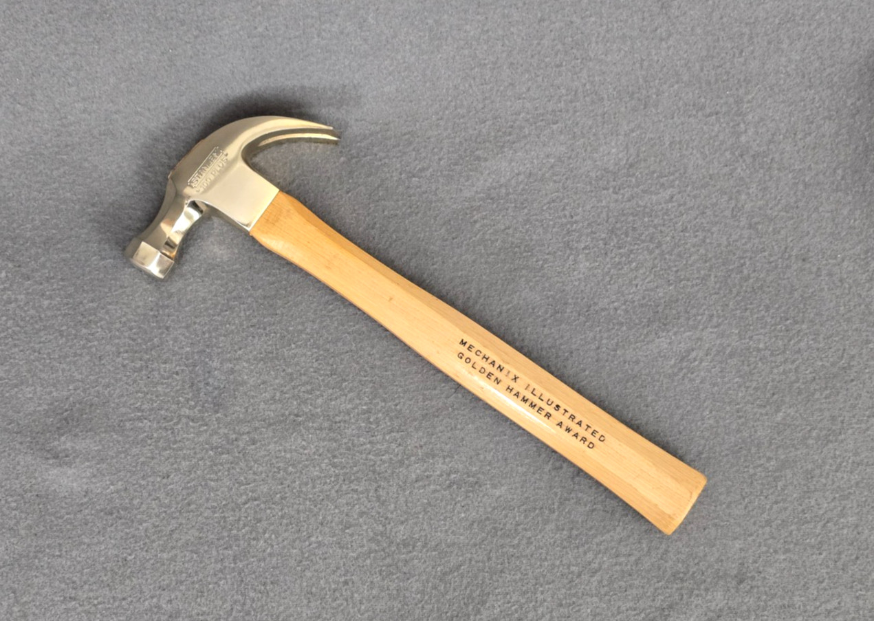 VINTAGE *RARE* STANLEY '100 PLUS' MECHANIX ILLUSTRATED GOLDEN HAMMER AWARD
