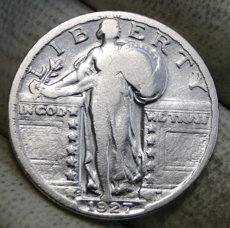 1927-S Standing Liberty Quarter