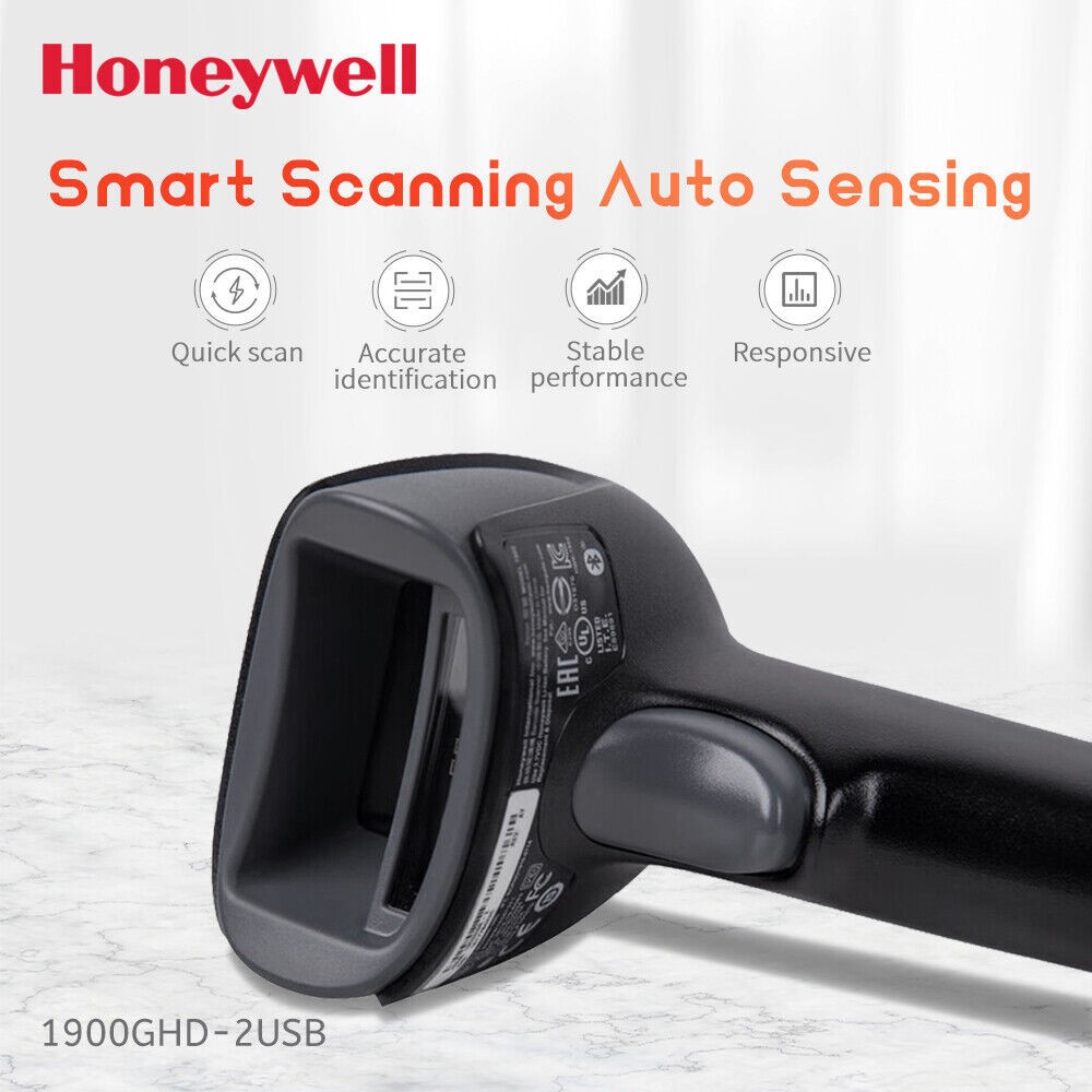 Honeywell Xenon 1900GHD-2USB High-Density Handheld 2D USB Barcode Scanner +Cable